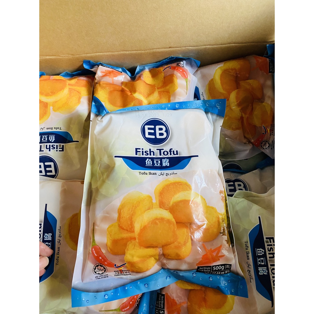 [HỎA TỐC HCM] Viên thả lẩu Malaysia, đậu hũ cá 500g nhúng lẩu cực ngon - LuNa Store