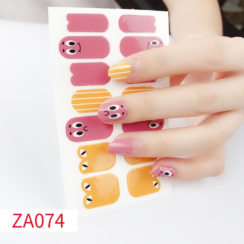 Sticker dán móng tay, nail sticker xinh xắn - tiemcuaxu