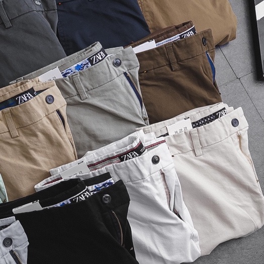 Quần kaki nam SLIM gam màu nam tính1 chiếc quần kaki chinos co giãn thoải mái tính ứng dụng rất cao