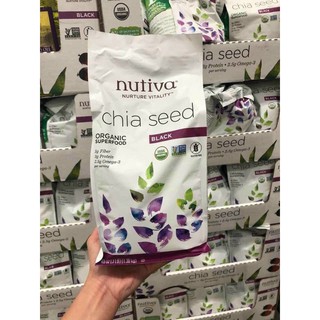 HẠT CHIA NUVITA MỸ - THỰC PHẨM GIÀU DINH DƯỠNG.( chia chuẩn Mỹ bịch lớn tới 1,36 kg)