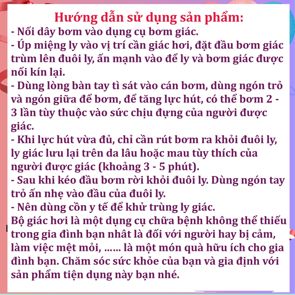 Giác Hơi Chân Không HÀN QUỐC, Bộ Giác Hơi 24 CỐC Cầm Tay Công Nghệ Mới ,Thanh Lọc Giải Độc Cơ Thể Tốt Cho Sức Khỏe