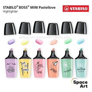 Bút dạ quang Highlight STABILO BOSS mini Pastel 07