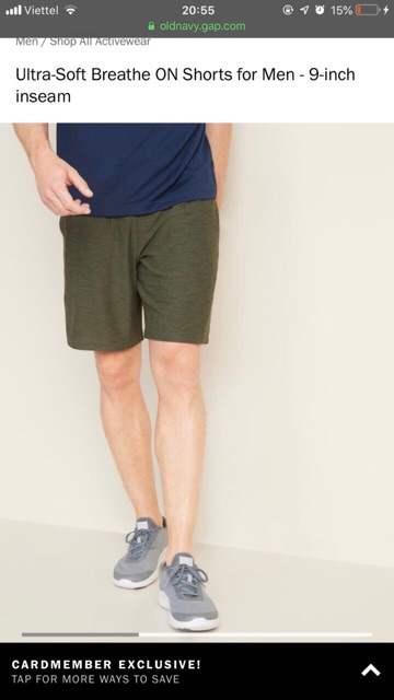 Quần Short Nam Thể Thao Nhiều Mẫu