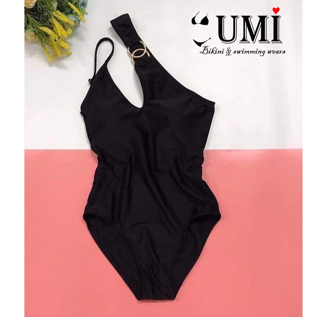bikini lệch vai đính khoen tròn-che khuyết điểm cực sexy-bikinistore