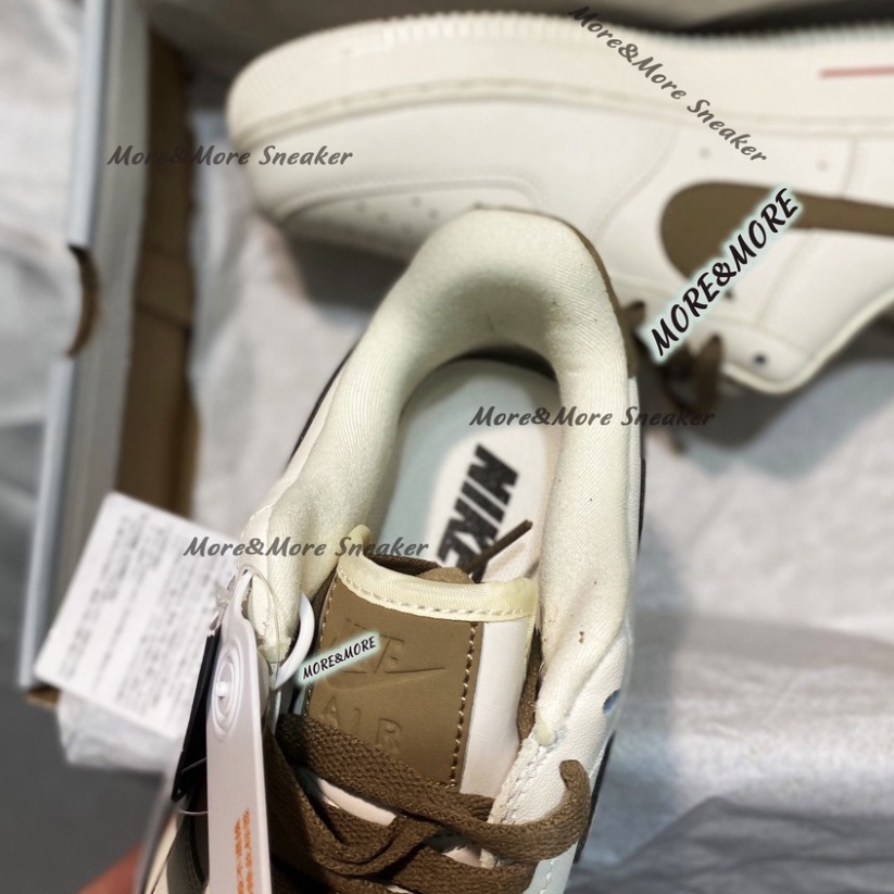 [More&More] Giày Sneaker AF1 custom vệt nâu chất lượng nguyên bản cao cấp MSN2371 | BigBuy360 - bigbuy360.vn