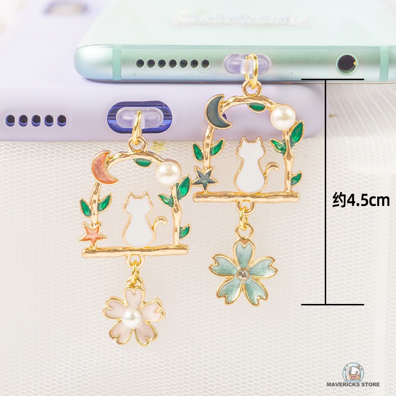 Đầu cắm chống bụi dễ thương cho cổng sạc Huawei p30pro nova5