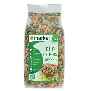 Đậu Hà Lan hữu cơ Markal 500g Date 6/2022