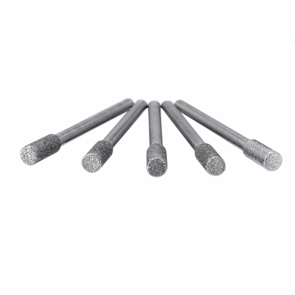 Set 5 mũi khoan mài bằng kim cương kích thước 10mm chất lượng cao