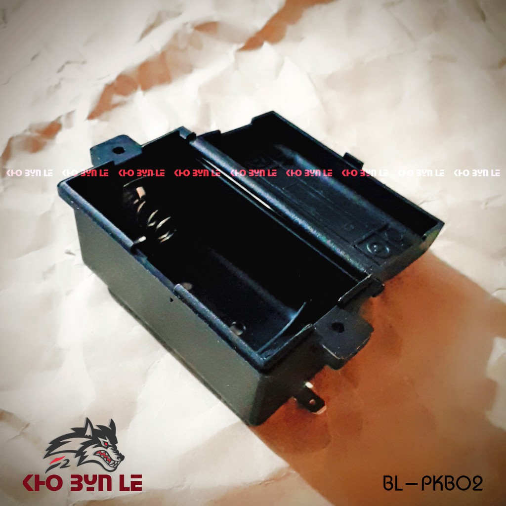 _HỘP ĐỰNG PIN ĐẠI 1,5V BẰNG NHỰA