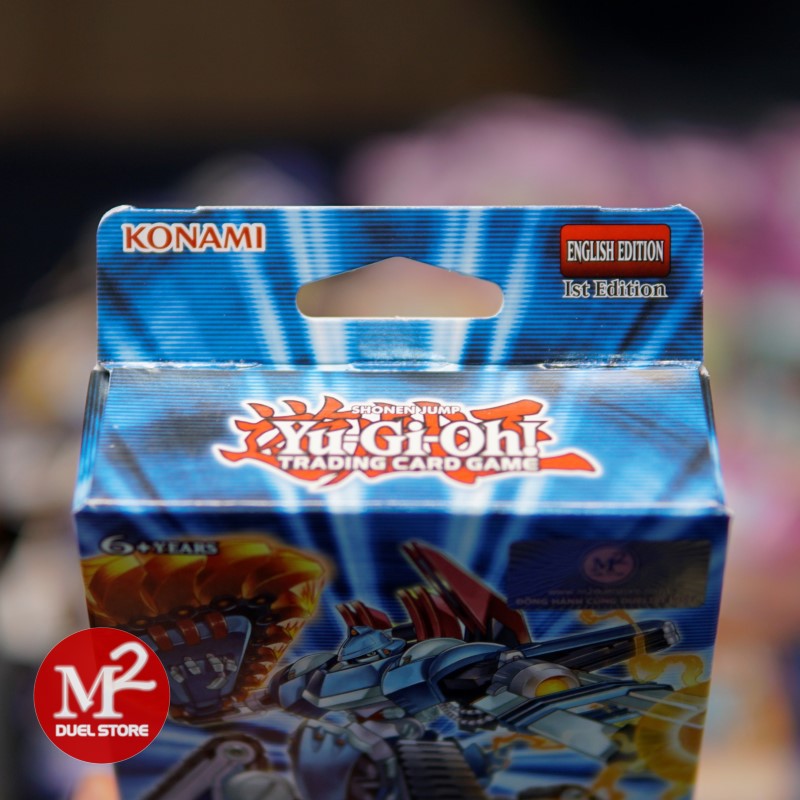 Hộp thẻ bài Yugioh Structure Deck Mechanized Madness - Robot bất diệt - 42 lá bài thật do Konami sản xuất