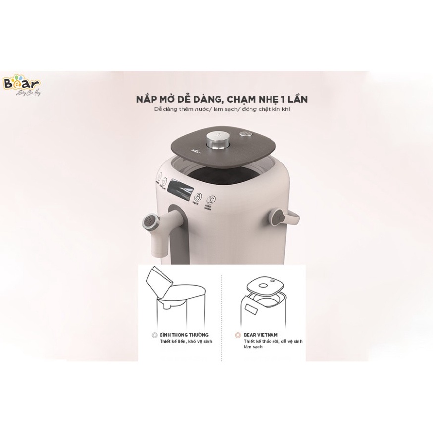 Bình đun nước nóng giữ nhiệt siêu tốt Bear KE-B30V1 Dung tích 3 Lít | BigBuy360 - bigbuy360.vn