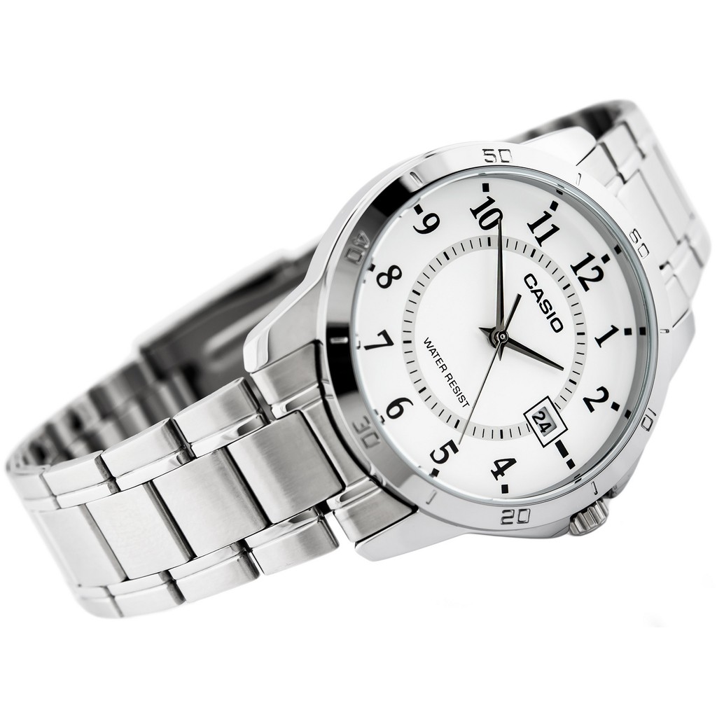 Đồng hồ nam dây kim loại Casio Standard chính hãng Anh Khuê MTP-V004D-7BUDF (41mm)