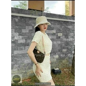 Set chân váy áo croptop kiểu nữ, chân váy ôm body đẹp kèm áo kiểu nữ bánh bèo chất xốp cao cấp