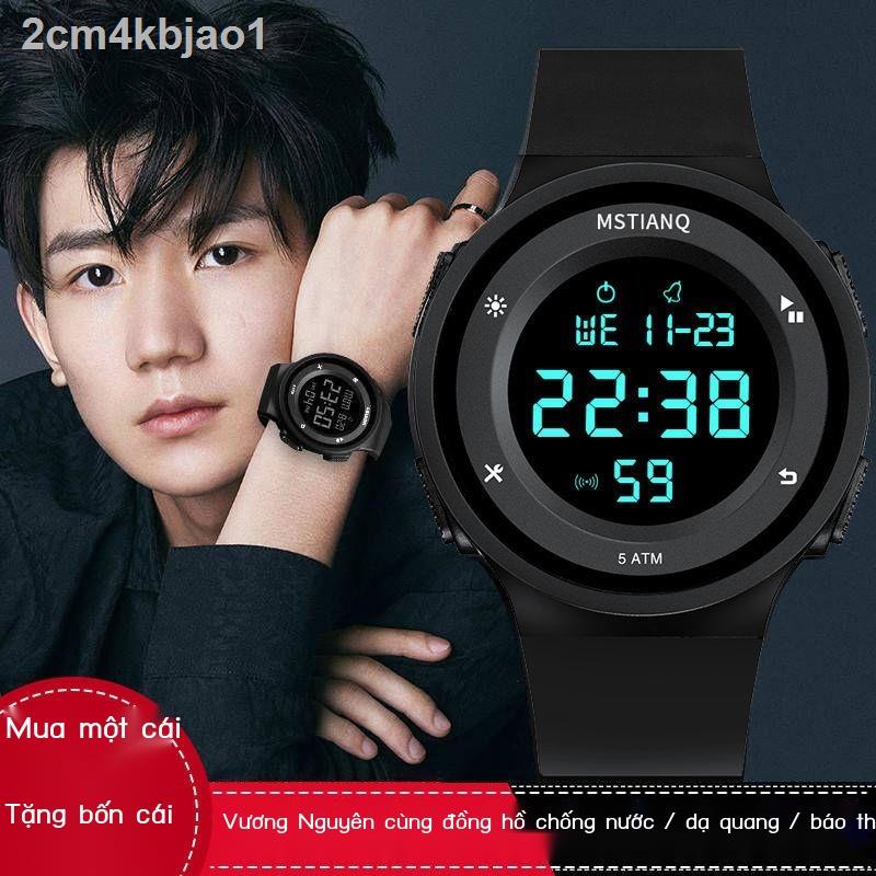 ❣◙Đồng hồ nam học sinh xu hướng chống nước và rơi nữ tiểu thể thao thanh niên trung cơ sở điện tử trẻ