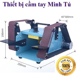 Máy chà nhám băng