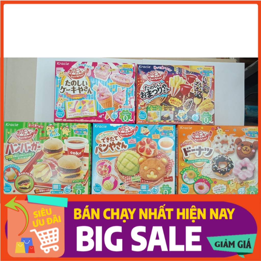 Bộ làm bánh Popin cookin - Hạn sử dụng 1/6/2021