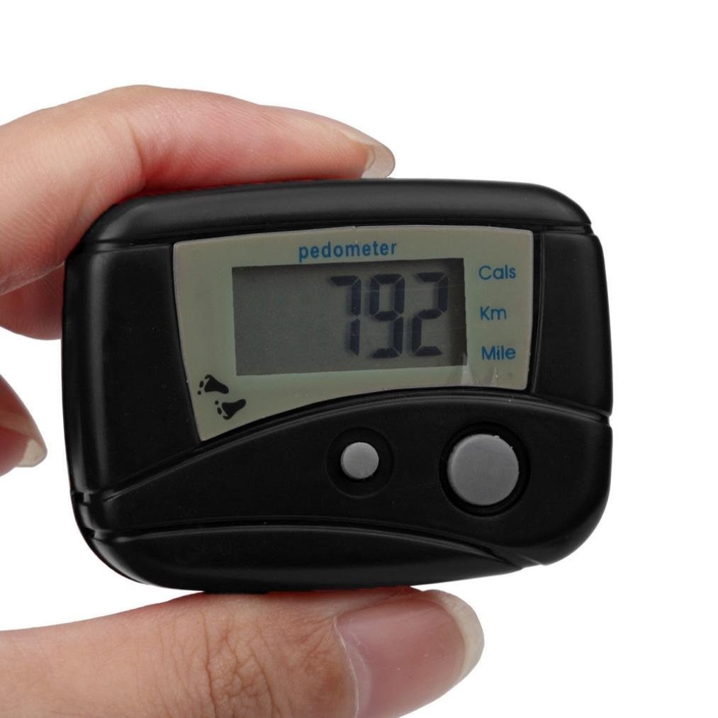 Đồng hồ Pedometer đo bước chạy, tính lượng calo tiêu thụ sau khi tập luyện - Thiết bị hỗ trợ sức khỏe