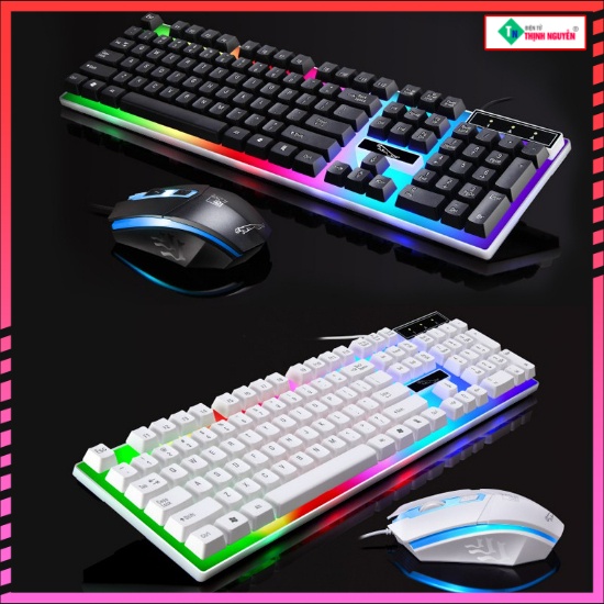 Bộ Bàn Phím Và Chuột Chuyên Game G21b Led 7 Màu