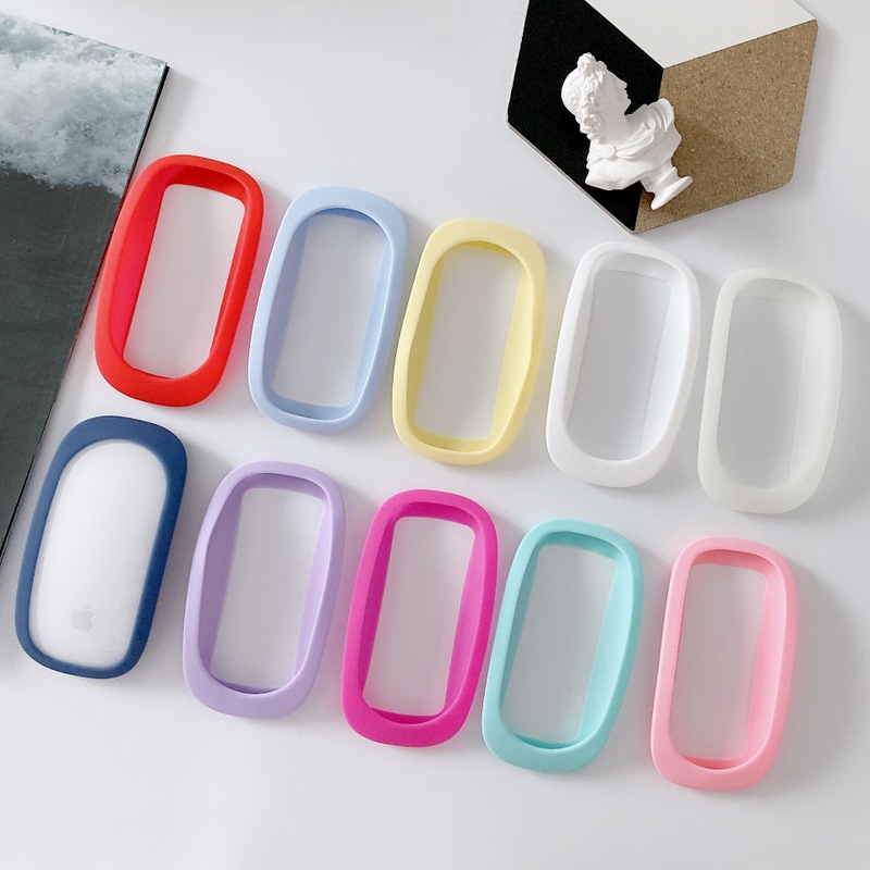 Soft Silicone Mouse Protective Case for Apple Magic Mouse 1/2  Accessories Quick Release Anti-scratch Shell Skin Housing Cover