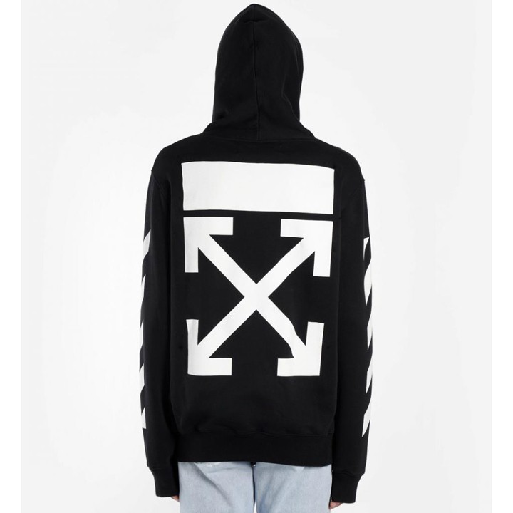 áo off white ÁO hoodie WHITE OF BLACK, áo Black off white