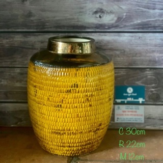 Bình hoa gốm sứ xuất dư trang trí