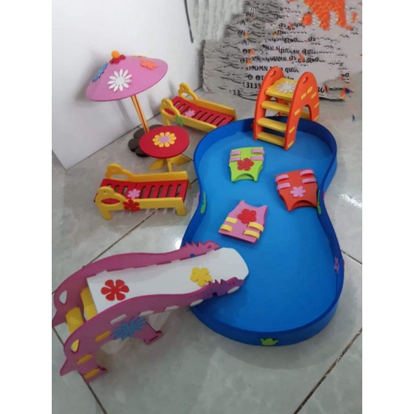 set công viên mô hình mầm non