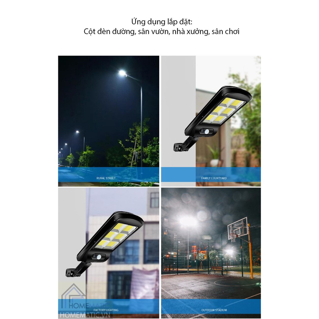 ĐÈN ĐƯỜNG, SÂN VƯỜN LED NĂNG LƯỢNG MẶT TRỜI CHIP LED COB SIÊU SÁNG LD-2120