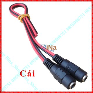 Cáp DC 5.5x2.1 đực/cái 27cm