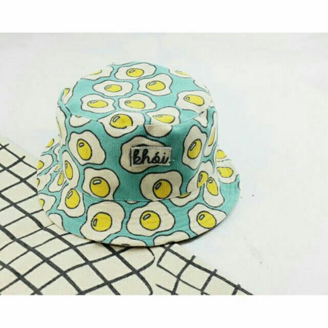 Egg bucket hat
