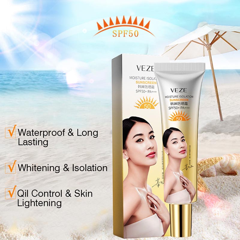 Kem chống nắng giúp kiểm soát bóng nhờn & bảo vệ da trước tia UVB UVA SPF 50+