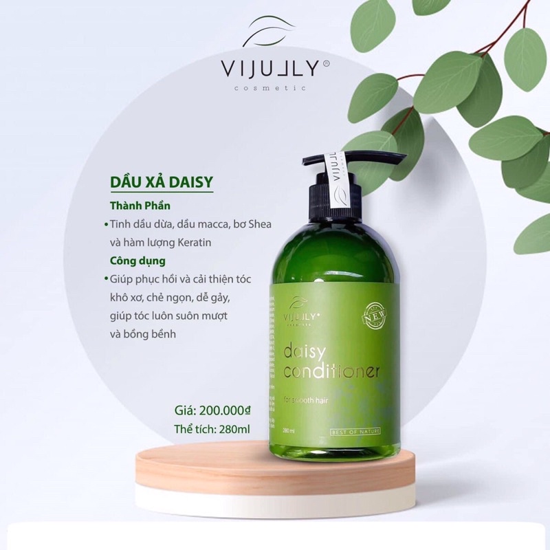 Dầu Gội Bưởi Vijully Ngăn Gãy Rụng & Làm Dày Tóc Dành Cho Da Đầu Nhờn 280ml