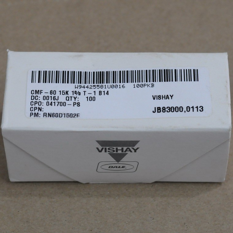 Điện trở RN60D 0.5W 15K 15KΩ  1%