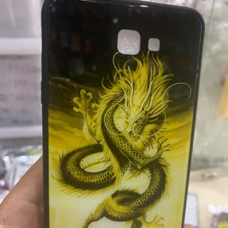 Ốp samsung J7prime in hình rồng kiểu kính