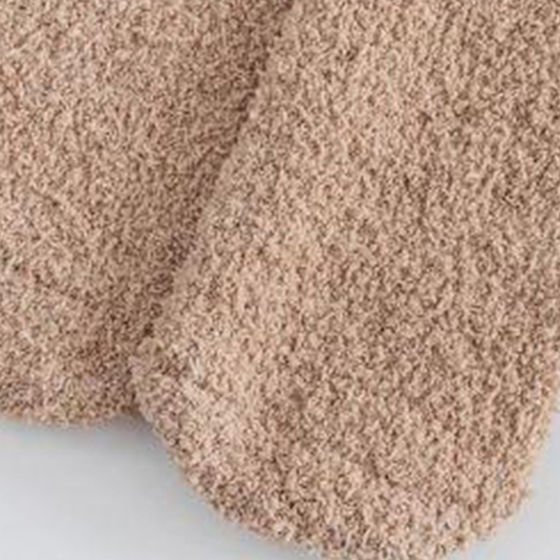 Vớ Nhung San Hô Dày Dặn Thêu Họa Tiết Động Vật Hoạt Hình 3D Dễ Thương Cho Nữ