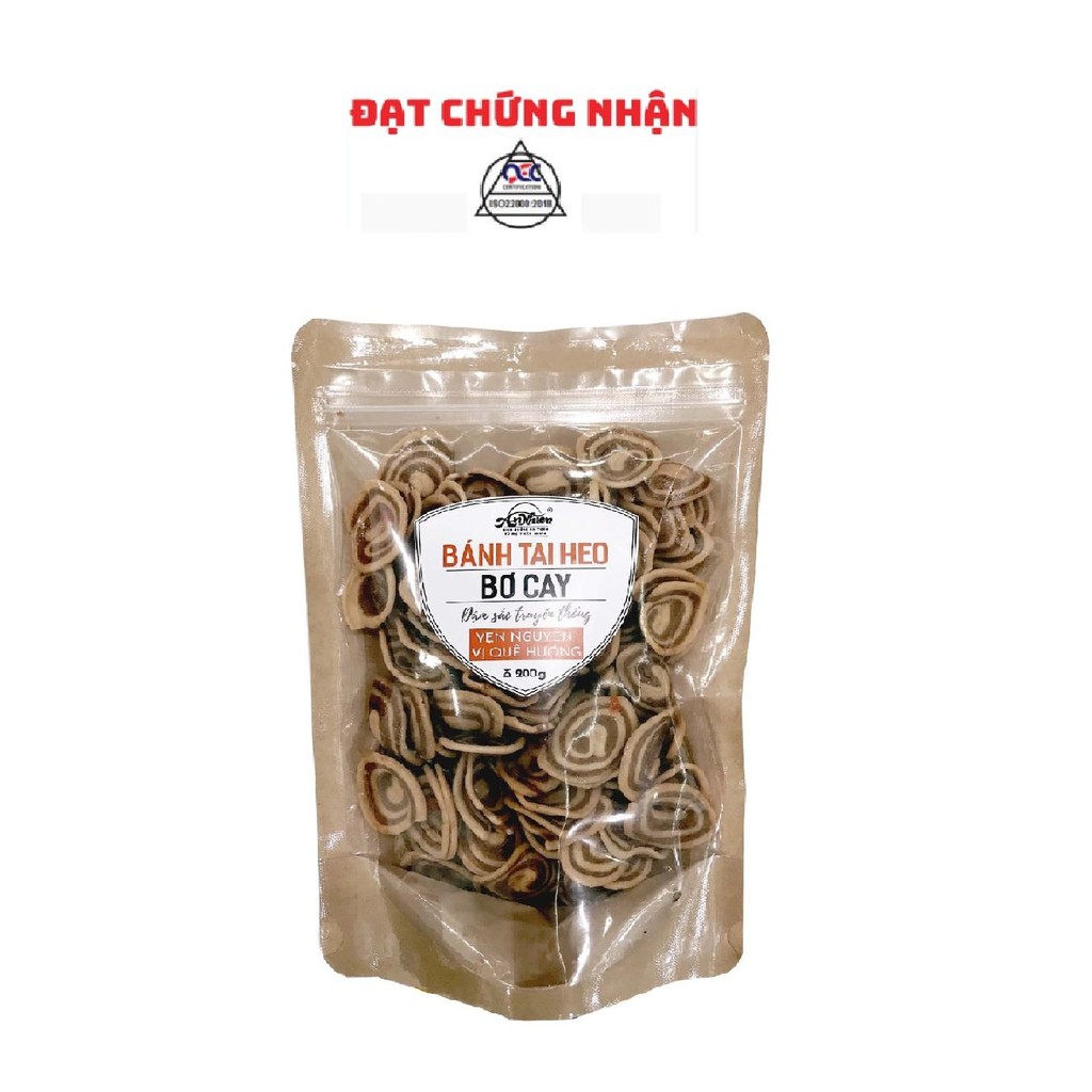 [ĐỘC QUYỀN] Bánh Tai Heo Bơ Cay 200g, Ăn Vặt Snack Sạch, Ngon, Hương Vị Truyền Thống