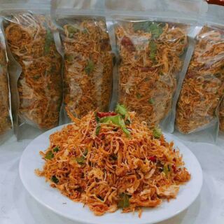 200g khô gà lá chanh loại 1