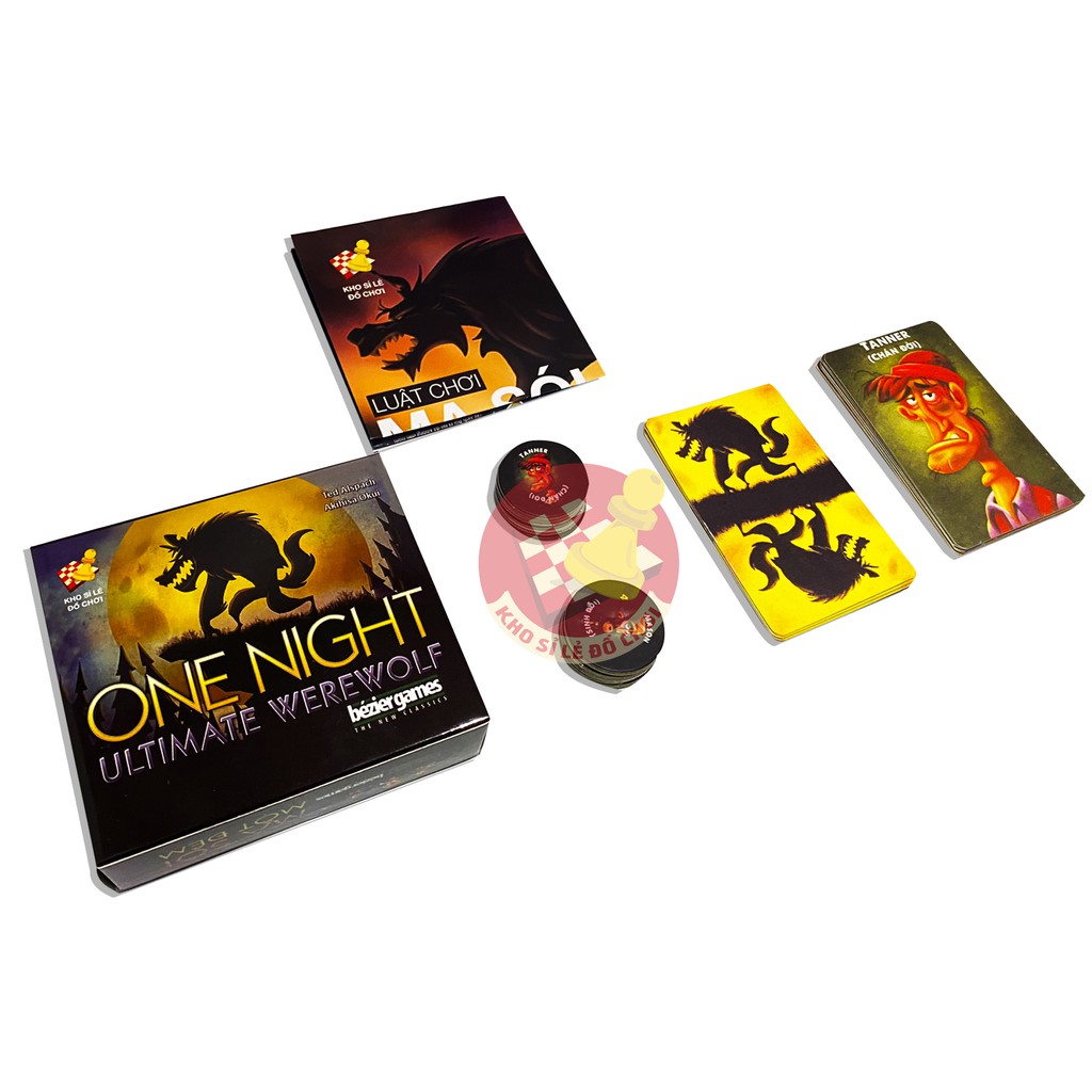 Ma sói One Night (Tiếng Việt) - Boardgame One Night Ultimate Werewolf