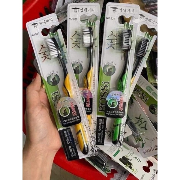 Sét 2 Bàn chải đánh răng than tre hoạt tính