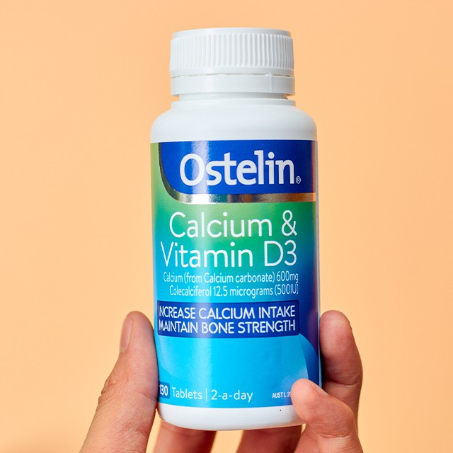 Viên uống Canxi cho mẹ bầu Ostelin Calcium & Vitamin D3 130v - Xuất xứ Úc