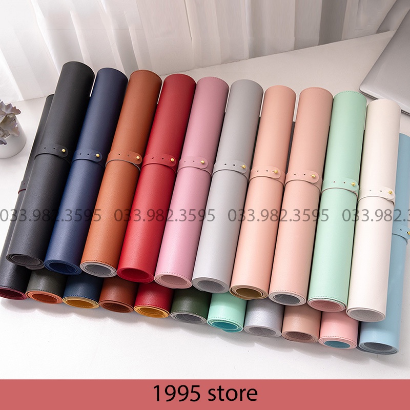 LÓT CHUỘT DA BẠCH CÔNG TỬ TRẮNG 1 MẶT