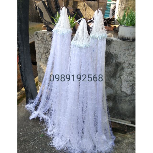 Lưới đánh cá 3 lớp dù then 3 cao 1m dài 50m bắt cá từ 400g đến 3kg