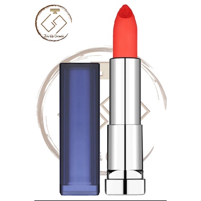 Son Maybelline New York số 883 Rouge A Levres Color Sensational Lipstick Orange Danger Màu Cam Đỏ