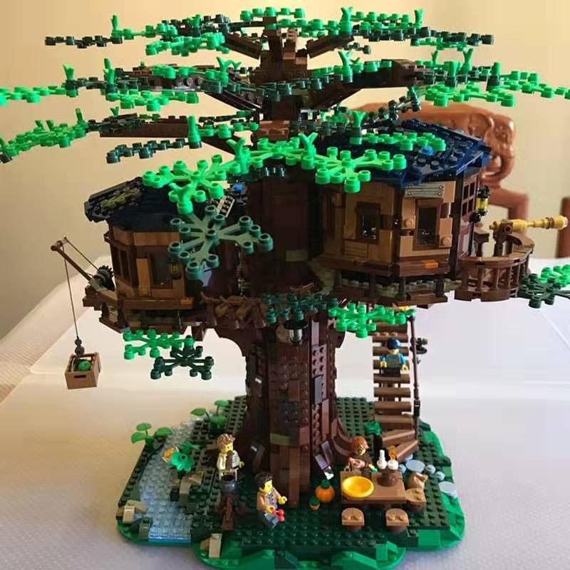 [Mã LIFE0503TOYS1 giảm 10% đơn 150k] Đồ chơi Lắp ghép Mô hình Tree House Xếp hình Ngôi Nhà Trên Cây C6007