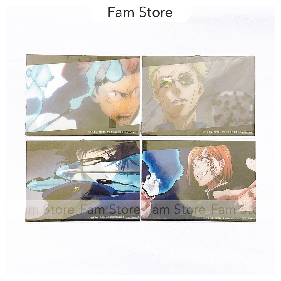 Ảnh nhân vật Jujutsu Kaisen x FamilyMart Japan Limited (Visual card)