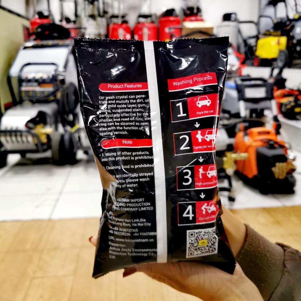Bột rửa xe không chạm HANDTOOL OPS ĐEN KOCU Loại Đậm Đặc Châu Âu