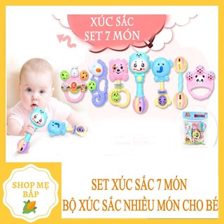 SET 7 XÚC SẮC LỤC LẠC ❤️FREESHIP❤️ Nhựa Cao Cấp Cho Bé ❤️HÀNG HOT❤️ - DC40X2