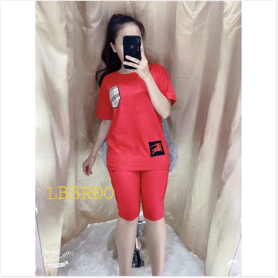 SET BỘ THUN NỮ,THIẾT KẾ HỌA TIẾT XINH XẮN,CHẤT LIỆU VÃI CO GIẢN VÀ MỀM MỊN KHÁNH AN STORE