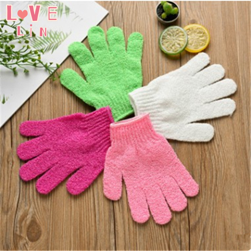 Găng Tay Tắm Tẩy Tế Bào Chết Bằng Nylon Cho Người Lớn