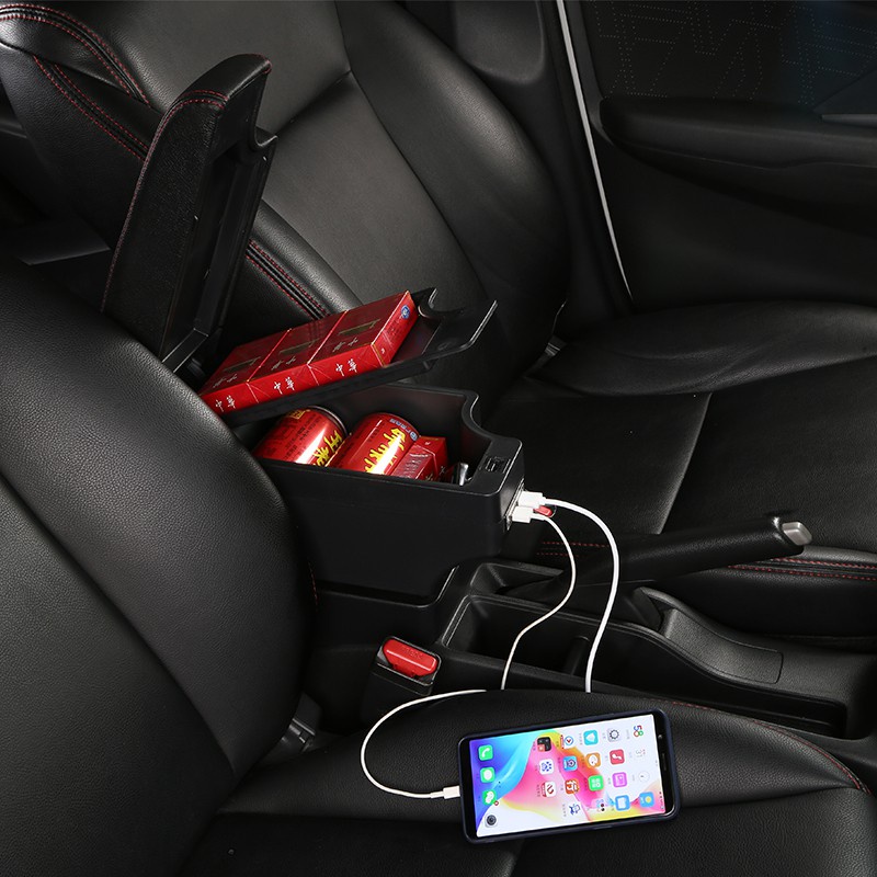 Hộp Đựng Đồ Dùng Gắn Tay Vịn Xe Hơi Điều Chỉnh Được Cho Nissan Almera