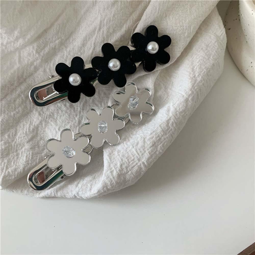 Kẹp Tóc Hình Hoa Dễ Thương Phong Cách Hàn Quốc Cho Nữ